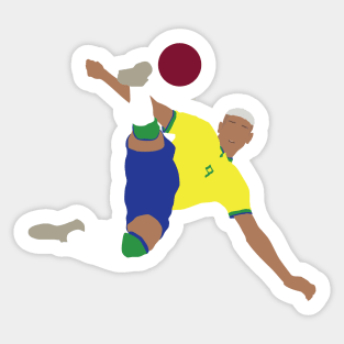 Richarlison Sensational Goal Brazil vs Serbia Sticker